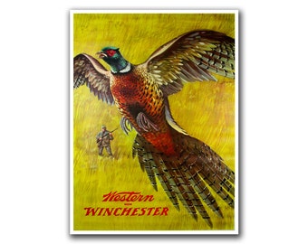 Bird Hunting Art Home Decor Pheasant Sports Poster Wall Art Print (H213)