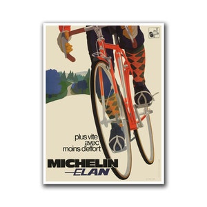 Biking Poster Cycling Print Bicycle Art (H227)a
