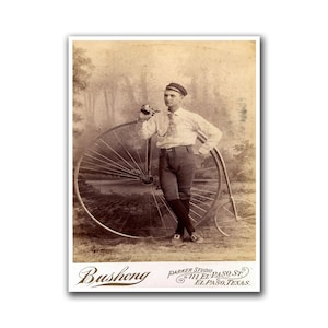 Cycling Photo Vintage Bike Art Bicycle Print (H230)a
