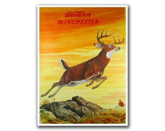 Deer Hunting Art Home Decor Sports Poster Wall Art Print (H214)