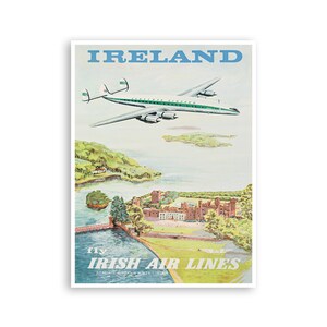 Ireland Wall Art Travel Decor Poster Print (H1006)