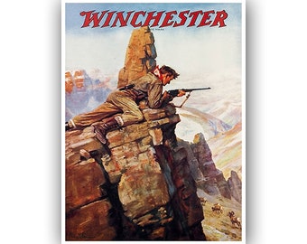 Hunting Poster Art Man Cave Vintage Decor Retro Print (H471)