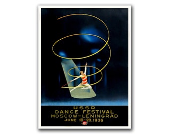 Ballet Dancing Wall Art Sports Poster (H133)