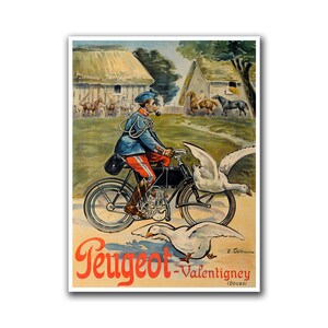 Bicycle Poster Bike Art Cycling Print (H285)a