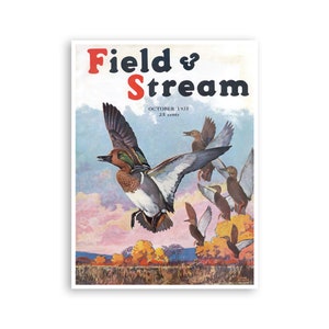 Entenjagd Kunst Poster Wohnkultur Sportdruck (H1208)