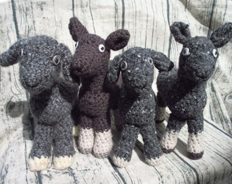 crochet goat toy etsy