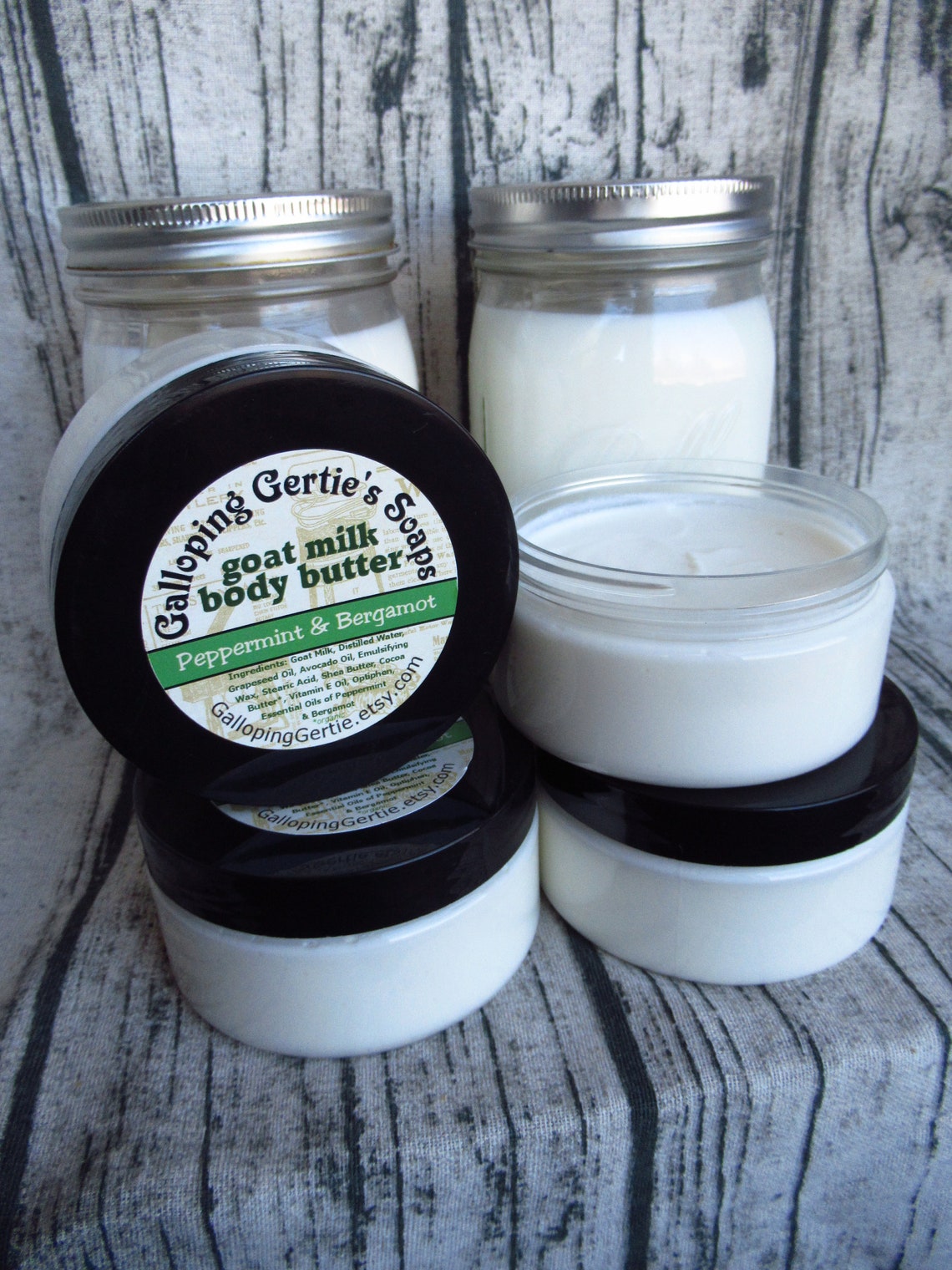 Fresh Goat Milk Body Butter 8 oz jar Etsy