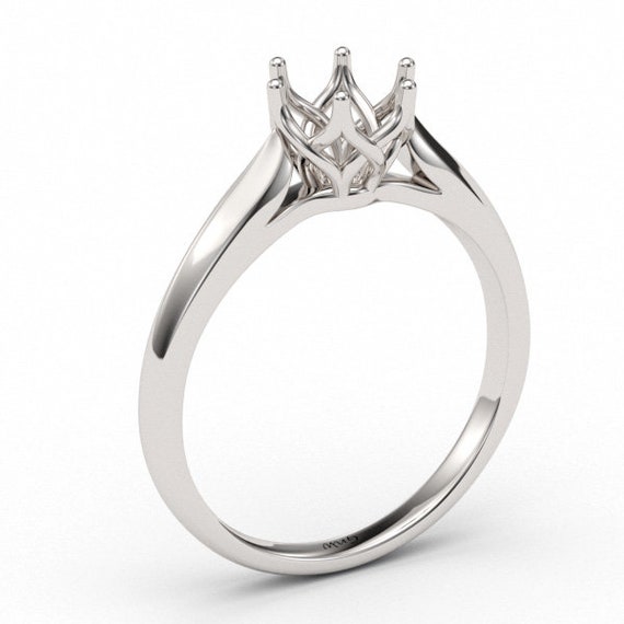 6mm Crossing style 6 prong Cathedral Mounting Etsy Australia