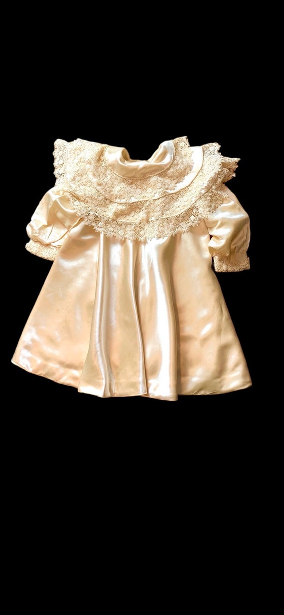 c1900 antique child’s coat, silk and lace. - image 6