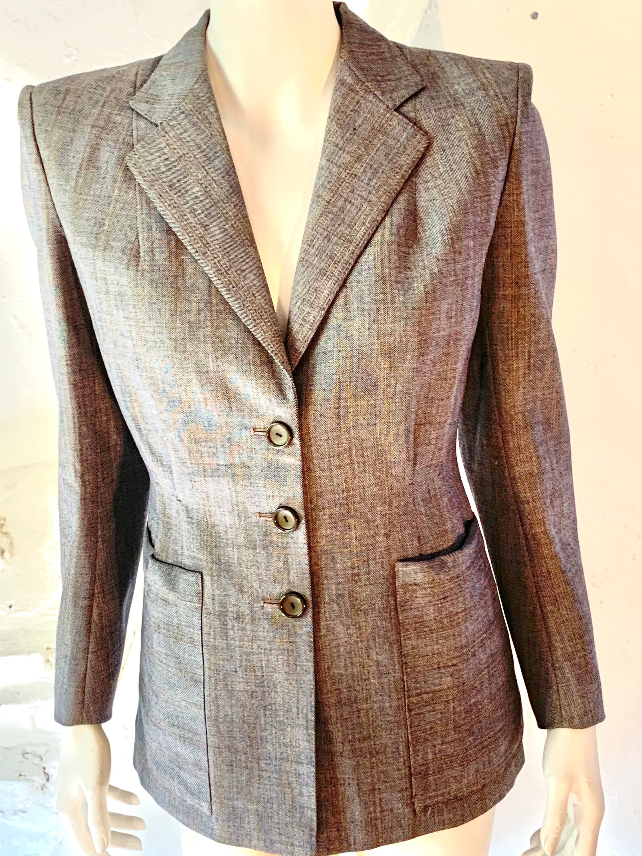 Image of S Fitted Jacket With Back Detail