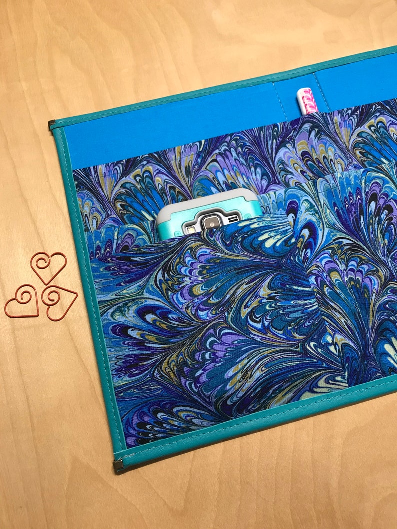 Steno Padfolio Notebook Cover Turquoise Etsy