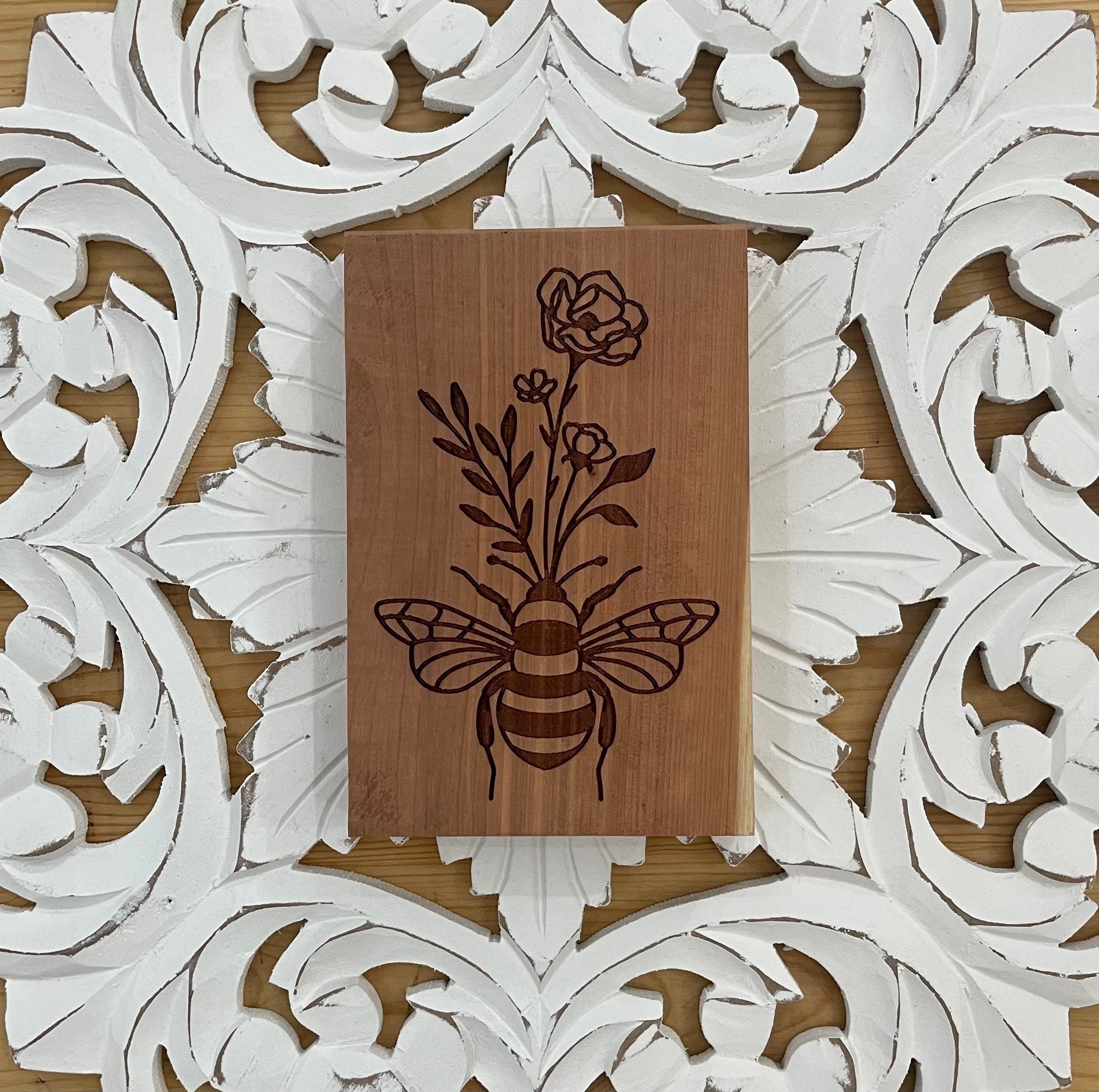 Decoración floral de las abejas | Etsy