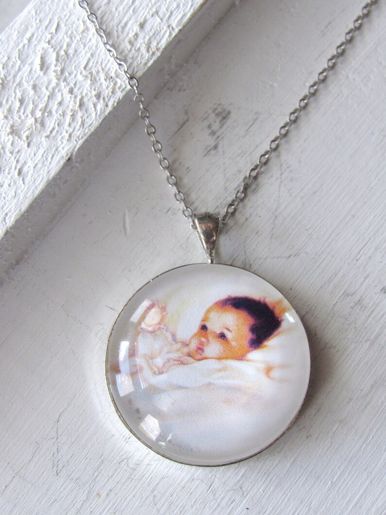 Angel Baby Necklace Miscarriage Necklace miscarriage  Etsy