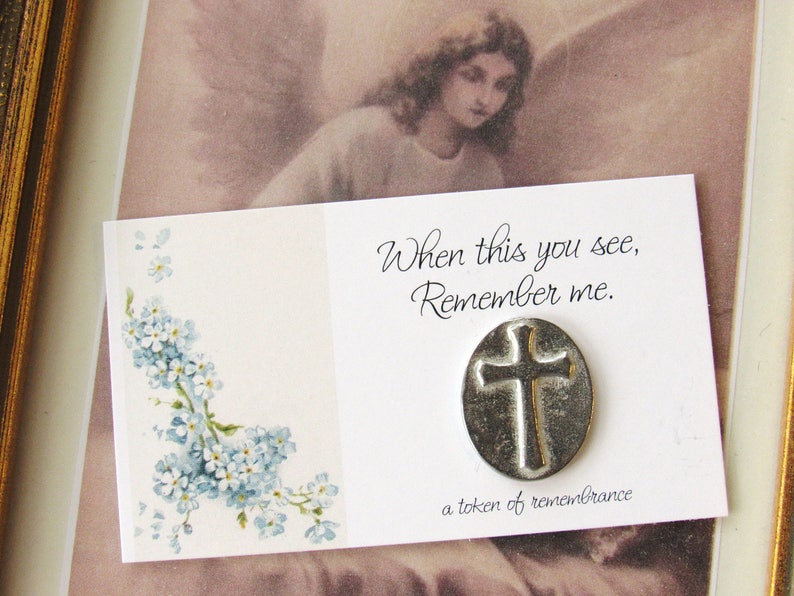 When This You See Remember Me child loss baby loss angel token miscarriage Angel Pocket Tokens mothers day memorial pocket token