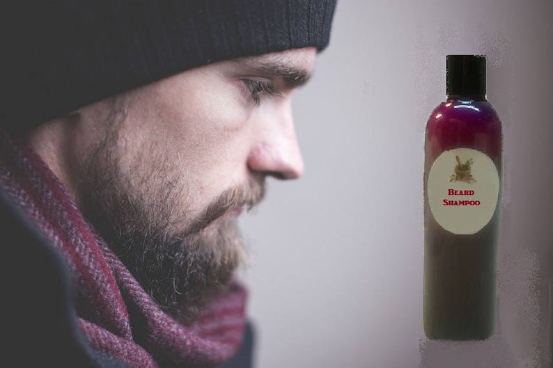 5 Oz Natural Men S Silk Beard Shampoo Thickening Promotes Etsy