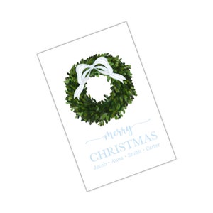 Watercolor Christmas Enclosure Card, Christmas Tag, Christmas Sticker Customized Christmas Tag Personalized Christmas Enclosure Card