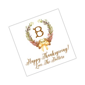 Watercolor Fall Tag Halloween Tag Thanksgiving Tag Pumpkin Tag Personalized Tag