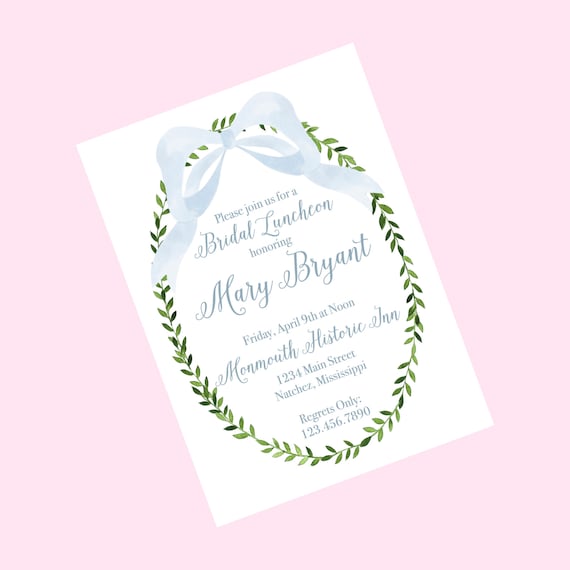 40 Floral Bedruckte Bridal Shower Einladungen – Inkl. Umschläge, A6 Format, Matt