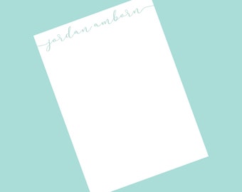 Monogramm Notizblock, Monogramm Notizblock, To Do Liste, monogrammiertes Geschenk, personalisiertes Geschenk