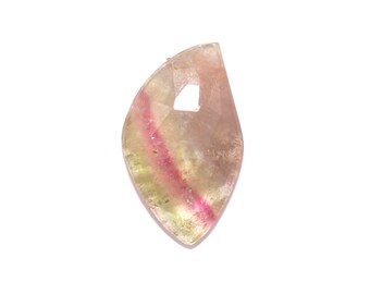 Loose Tourmaline Pastel Colours Cabochon, Polished Both Sides, Freeform Shape, Brightly Coloured perfect for spectacle setting
