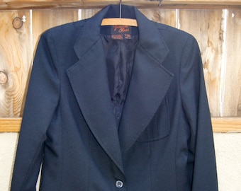Vintage Vincent Ross Black Women&#39;s Jacket Blazer