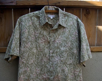 Vintage Pierre Cardin Hawaiian Shirt Made in Korea / Green - Etsy