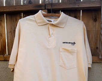 Vintage United Artists Cable Polo Shirt with Stedman Label