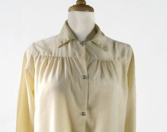 Vintage Kari of Kalifornia 1960s Blouse Pearl Snap Buttons