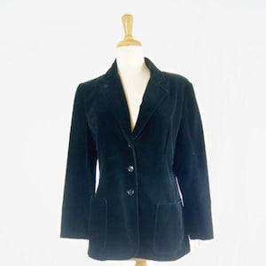 Vintage International Ladies Garment Workers Union (ILGWU) Black Blazer Women&#39;s