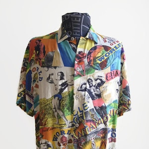 Vintage Jams World Men's Shirt Colorful World Gym Good Old Days
