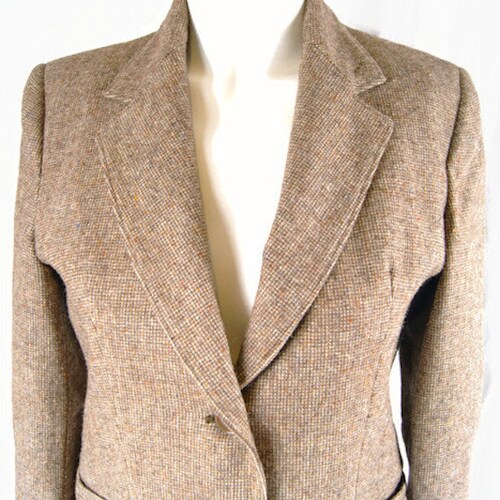 1960s Vintage Business Skirt Suit shops Set by Andre Barreau New York Wool Blend Women's
