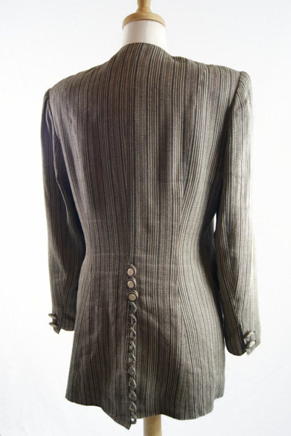 Mariella Burani Italian Tailored Vintage Full-length Jacket - Etsy