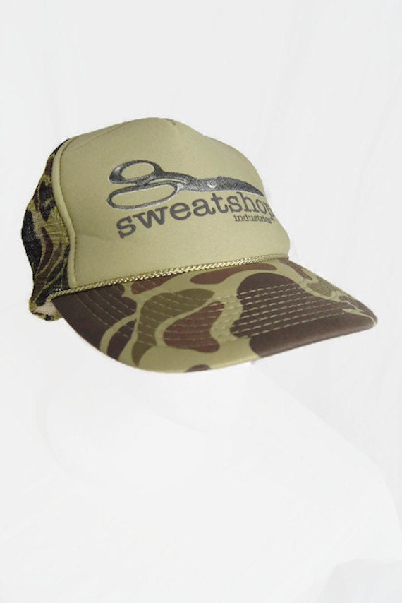 otto camo trucker hat