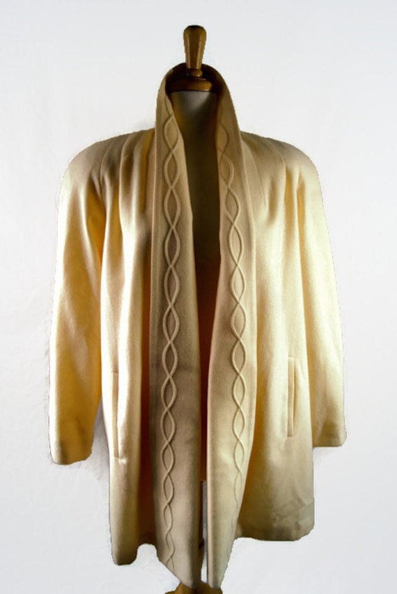 Vintage Alorna 100% Wool Women's Coat