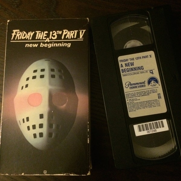 Friday the 13th, Part V - a new beginning VHS 1985