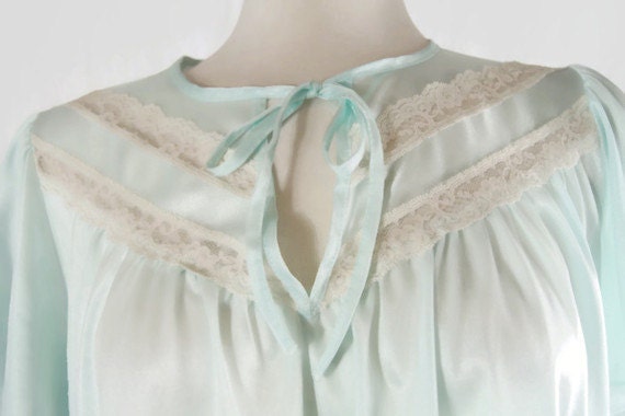 Vintage 70s Deena Green Lingerie Top - image 1