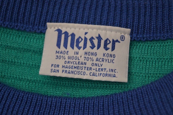 Vintage Meister Sweater - Sport Expedition D'Hive… - image 6