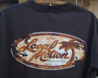 Vintage Local Motion Hawaii T-shirt Cotton Unisex Aloha - Etsy