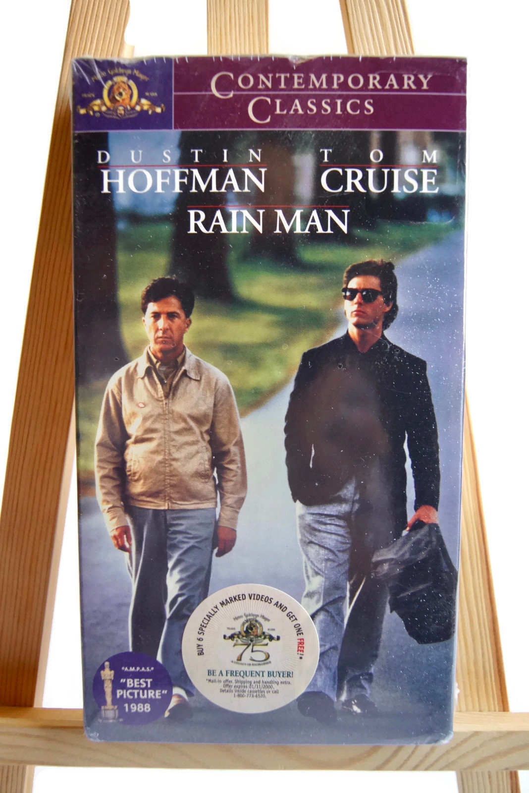 Dodge hurtig Sammenbrud Rain Man VHS 1988 Dustin Hoffman Tom Cruise Movie - Etsy
