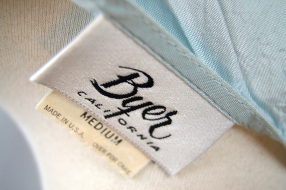 Vintage Floral Print Cotton Vest by Byer Californ… - image 5
