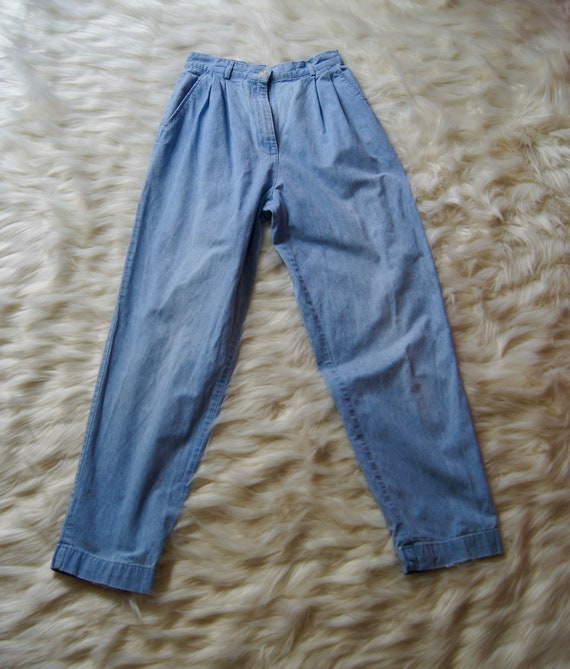 Buy Vintage Talbots Mom Jeans High Waist Denim Made in USA Size 24