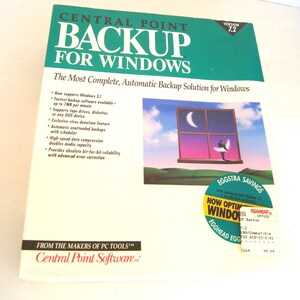 Central Point Sicherung für Windows Version 7.2 Versiegelt in Box NEU im Paket