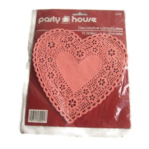 Vintage Party House Decorative Lace 5  Doilies 6 Inch Diameter - 5 Pieces Only