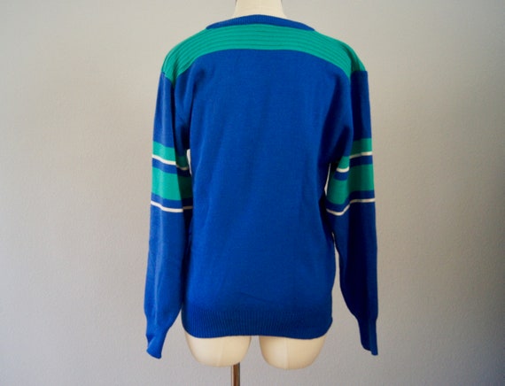 Vintage Meister Sweater - Sport Expedition D'Hive… - image 5