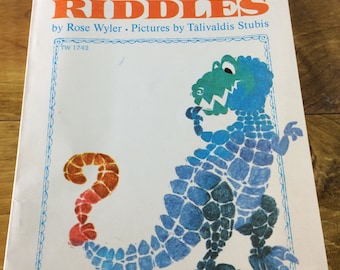 Vintage 1971 Real Science Riddles by Rose Wyler