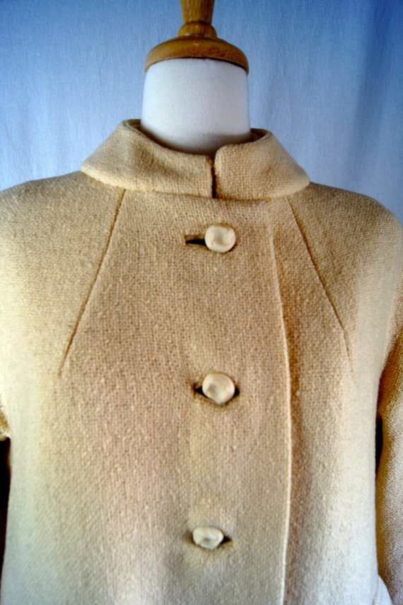 Vintage ILGWU Union Made Button Front Trench Coat… - image 4
