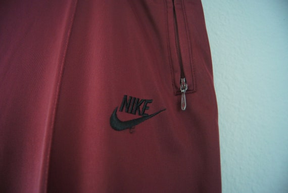 Vintage Nike Swoosh Logo Sweatpants Joggers Grey … - image 3