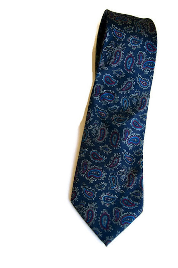 Vintage Pierre Balmain Paris Necktie 1980s - Handm