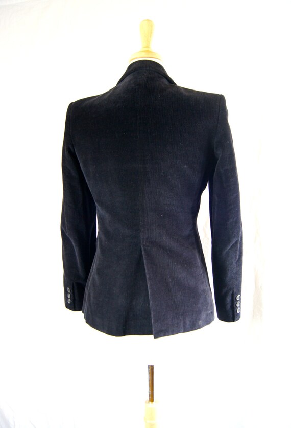 1980's Vintage Buffums Black Women's Blazer Jacket - image 3