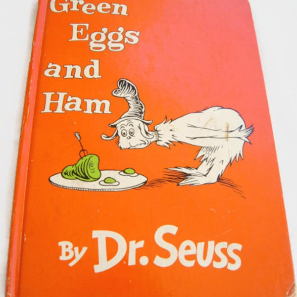 1960 First Edition Green Eggs and Ham by Dr. Seuss